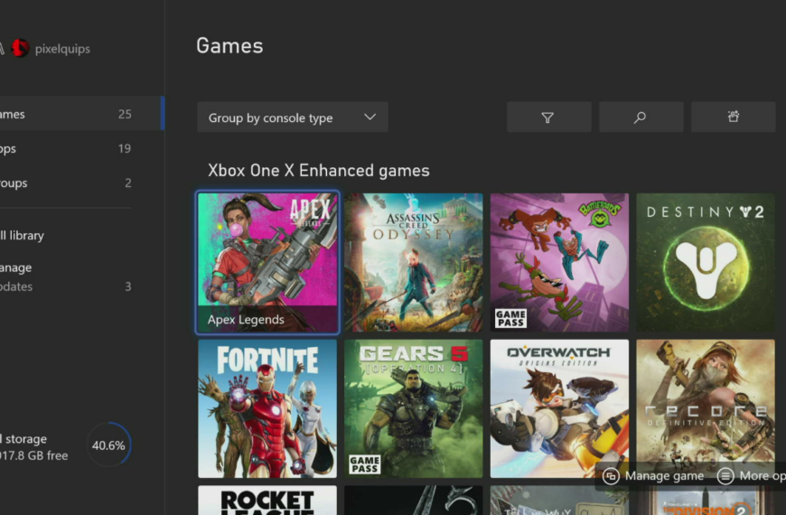 move games from Xbox One