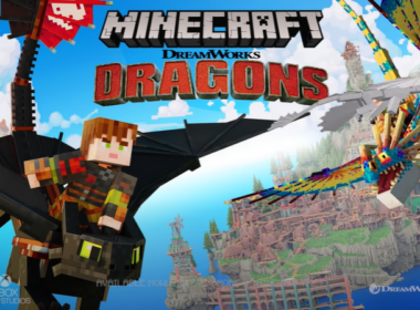 Minecraft Releases How to Train your Dragon DLC