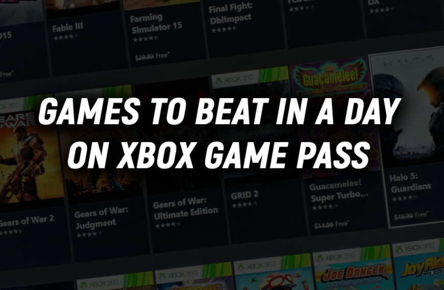 Best Short Games on Xbox Game Pass