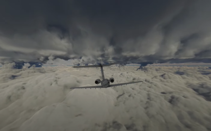 You can Now Fly through Hurricane Ida with Microsoft Flight Simulator