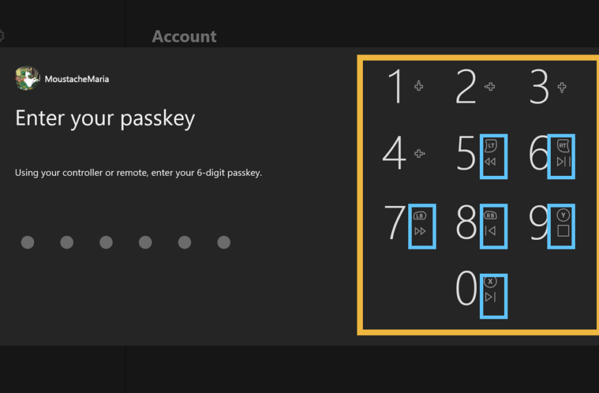 How to Create and Recover Xbox One Passkey