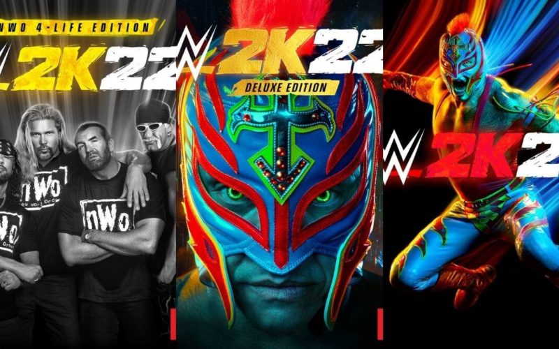 WWE 2K22 release date, pre-order details and all features