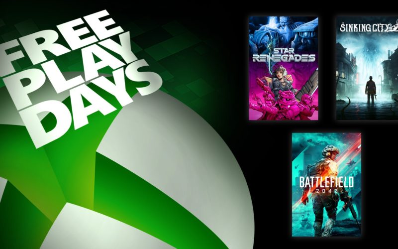 Xbox Free Play Days Jan 6th - to Jan 9th, 2022