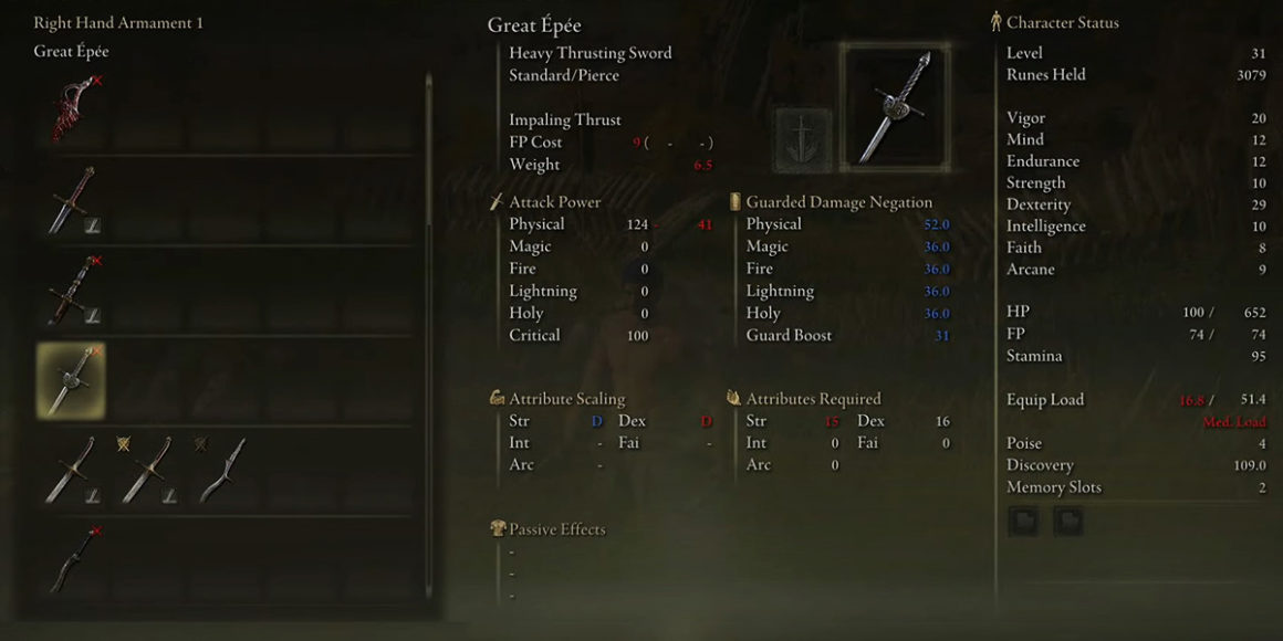 How to strengthen armament elden ring