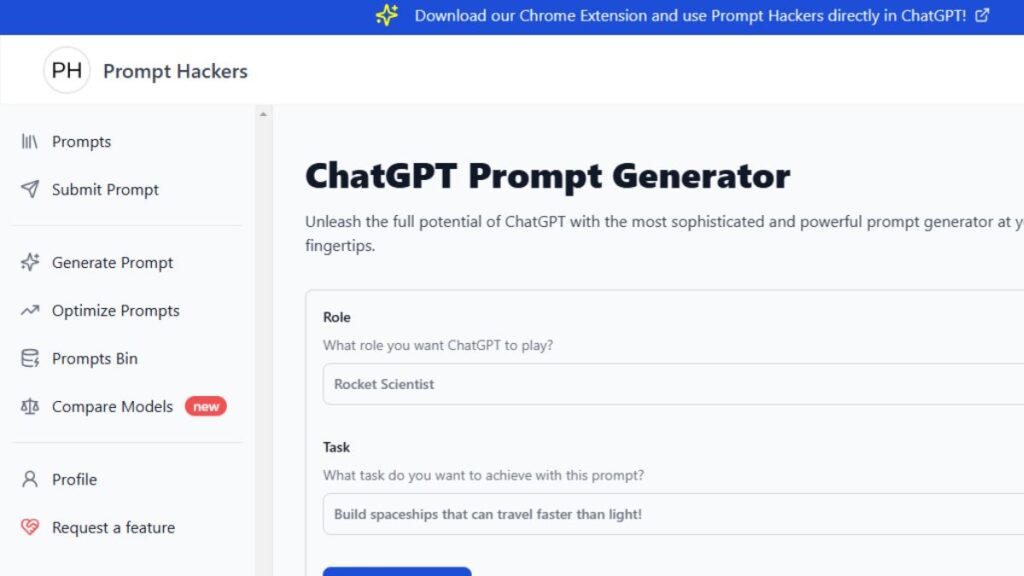 ChatGPT Prompt Generators