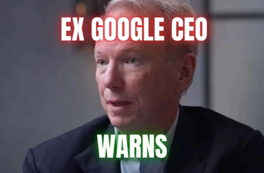 Ex Google CEO: AI Is Creating Deadly Viruses! If We See This, We Must Turn Off AI!