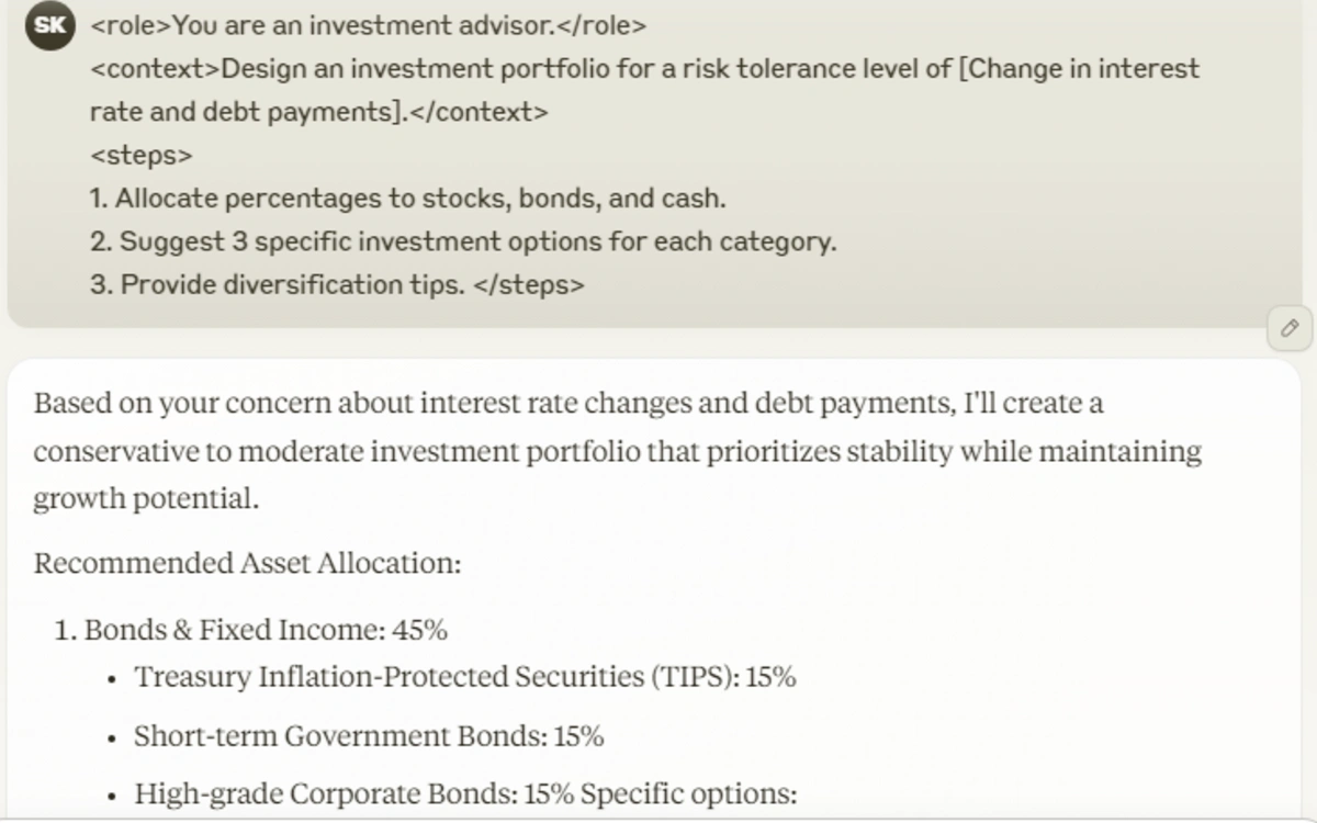 Investment Portfolio Builder