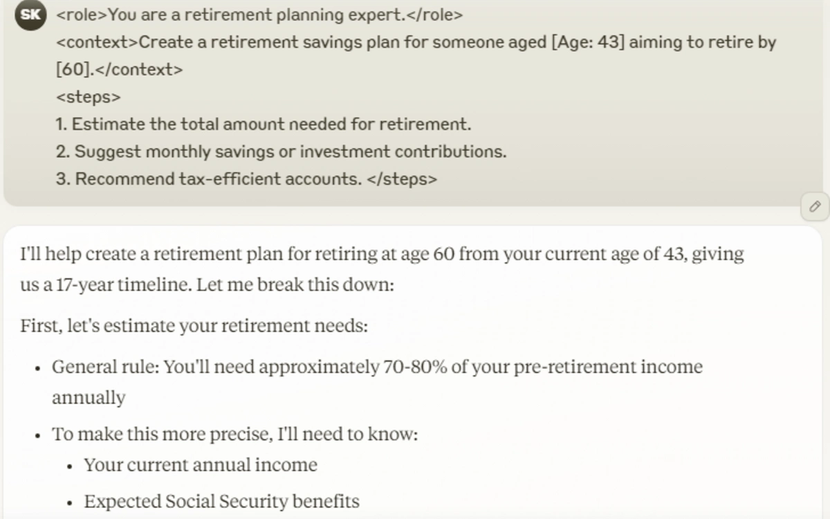 Retirement Savings Planner