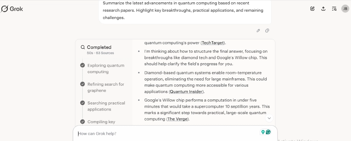 Advanced Research Summarization